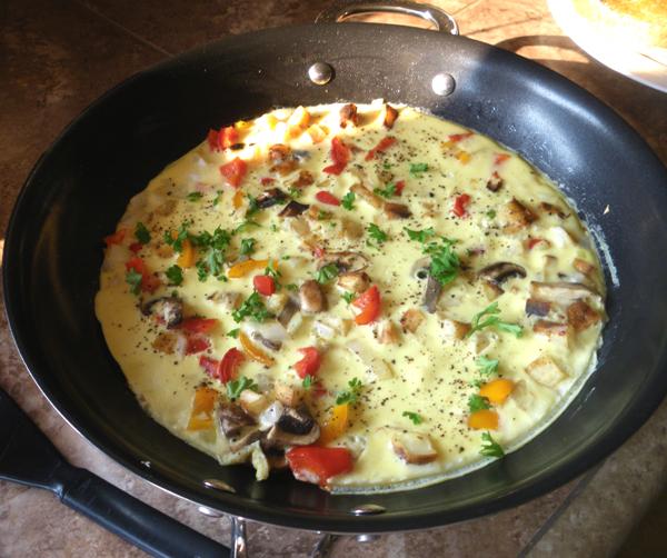 Potato Omelette. Photo by Bergy