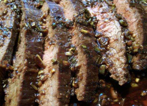 Asian Style Flank Steak. Photo by Crafty Lady 13
