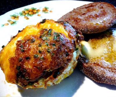 Mini Ham 'n' Cheese Frittatas. Photo by Mikekey