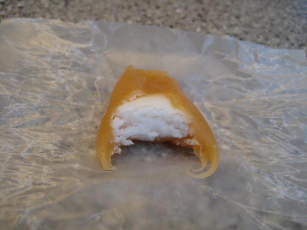 Vanilla Cream Filled Caramels Bull's Eye Copycat (Gluten-Free). Photo by Andrew Mollmann