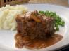 Blue Plate Meat Loaf With Mushroom Pan Gravy. Recipe by cookiedog