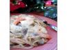 Nif's Spaghetti With Mushrooms and Shrimp for Two. Recipe by Nif