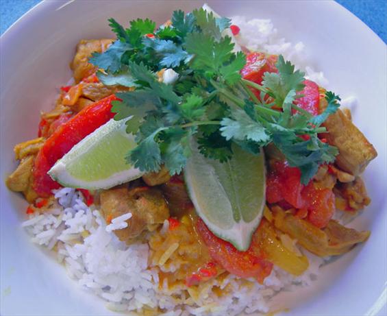 Spicy Malay Chicken Curry. Photo by JustJanS Spicy Malay Chicken Curry. Photo by JustJanS