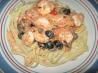 Greek Style Pasta With Shrimp and Feta