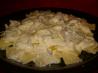 Ravioli With a Wild Mushroom Creamy Alfredo Sauce. Recipe by Dreamgoddess