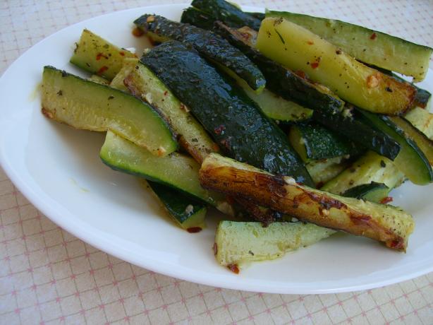 Roasted Zucchini. Photo by Chef*Lee