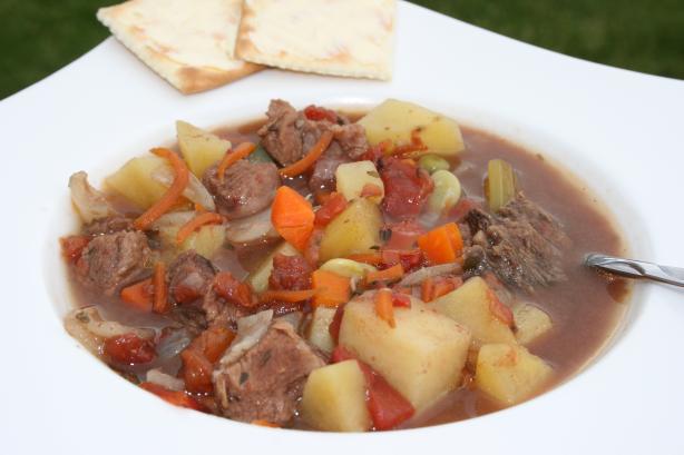 Crock Pot Beef Vegetable Soup. Photo by **Tinkerbell**
