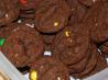 Outrageously Chocolaty Quadruple Brownie Cookies. Recipe by Katzen