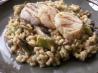 Barley Risotto With Asparagus and Shiitakes