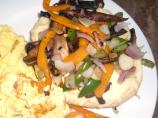 Portabella "cheese Steaks"