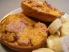 Ham and Cheese Pizza Mini-Bagels. Recipe by westtextazzy