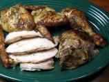 Nutmeg Chicken Under a Cast-Iron Skillet