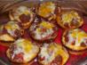 Rich and Meaty Pizza Cup Snacks. Recipe by Coffee lover