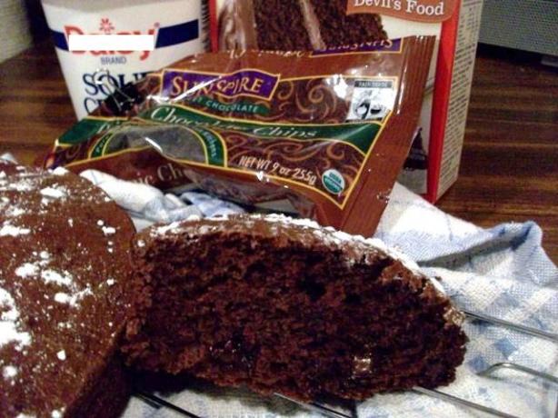 Chocolate Kahlua Bundt Cake. Photo by 2Bleu