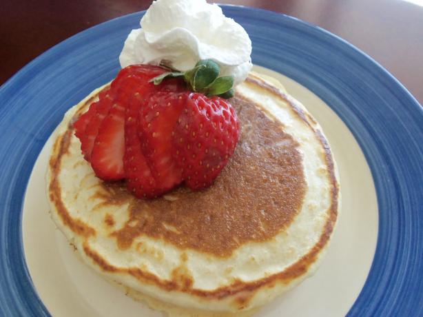 Pancakes With Fresh Strawberries. Photo by AZPARZYCH