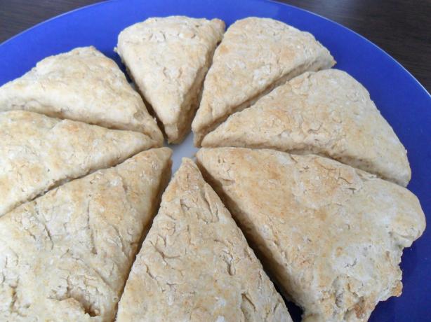 Honey Wholemeal Scones. Photo by Wish I Could Cook