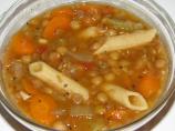 Lentil Noodle Soup. Photo by Kendra's Kitchen
