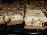 Nutella Swirl Sugar Cookie Cheesecake Squares
