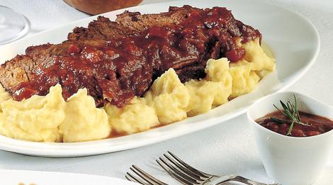 Beef Braised in Teroldego Wine. Photo by Fitness Guru