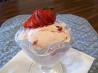 Strawberry Cheesecake Ice Cream (Lite). Recipe by 2Bleu