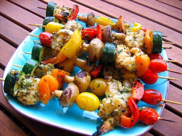 Grilled Pepper Garlic Shrimp. Photo by jtangen