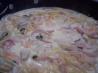 Pasta With Chicken in a Light White Wine and Fresh Herb Sauce