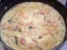 Pasta With Chicken in a Light White Wine and Fresh Herb Sauce