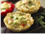 Baby Brie Crab Appetizers