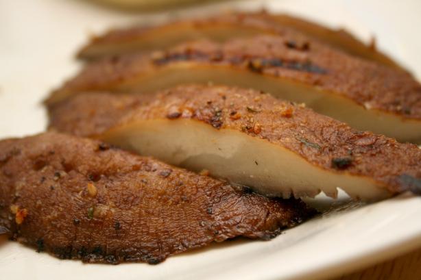 Grilled Portabella Mushroom Caps. Photo by CandyTX