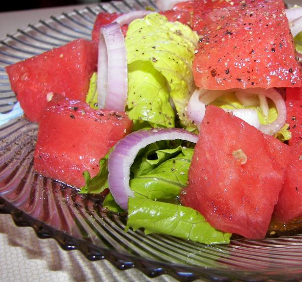 Watermelon Salad. Photo by Baby Kato