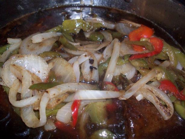 Old -School Liver and Onions. Photo by mightyro_cooking4u