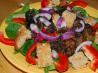 Warm Mushroom & Wilted Spinach Salad