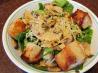 Warm Mushroom & Wilted Spinach Salad