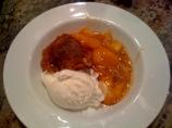 Peach Cobbler. Photo by 2hot2handle