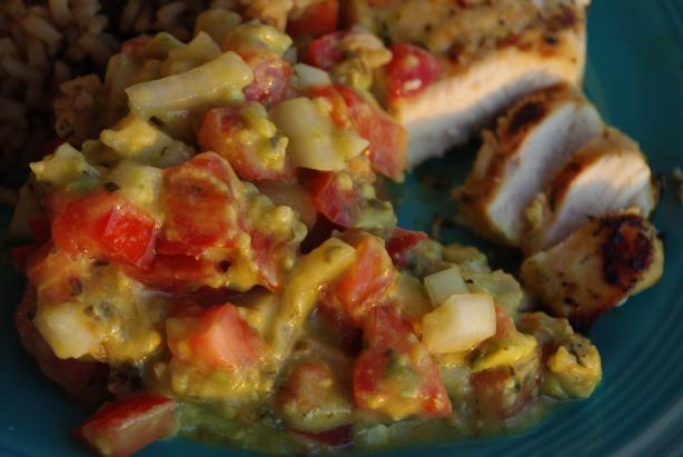 Cooking Light Cilantro-Lime Chicken With Avocado Salsa. Photo by Linky