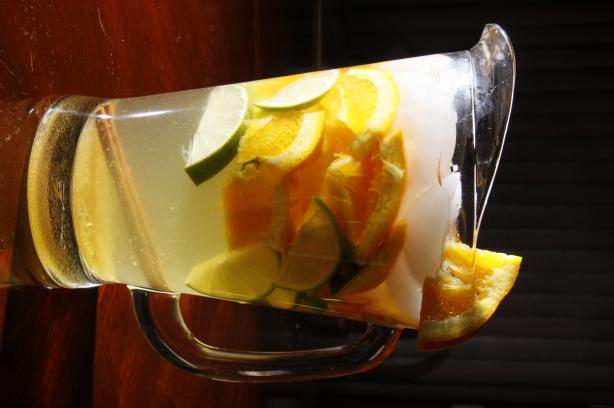 Peach Sangria. Photo by Dr. Jenny