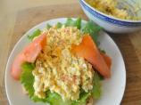 Egg Salad and Smoked Salmon Sandwiches