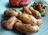 Roasted Garlic Fingerling Potatoes. Recipe by mightyro_cooking4u