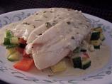 Baked Tilapia Fillets With Light French Onion Sauce