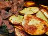 Moroccan Inspired Baked Potato Slices