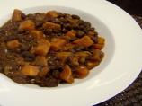 Black Bean Sweet Potato Jumble. Photo by Elise and family
