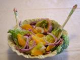 Onion, Olive and Orange Salad. Photo by GaylaV