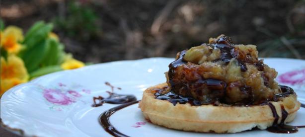 'nana Nut Waffle Topping. Photo by KelseyKalle