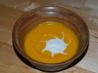 Chilled Squash and Carrot Soup. Recipe by Sydney Mike