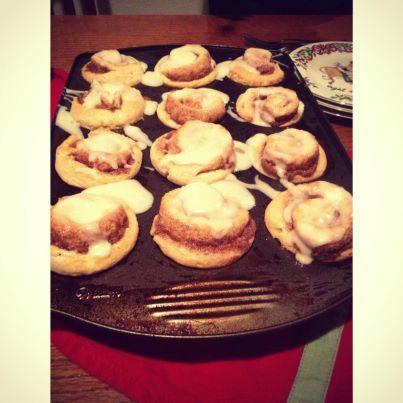 Grandma Moog's Quick and Easy Cinnamon Rolls. Photo by kbnicko