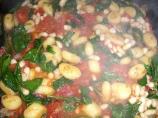 Skillet Gnocchi With Chard and White Beans. Photo by Reggie's Mom