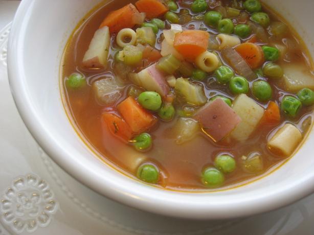Uncle Bill's Light Vegetable Soup. Photo by averybird