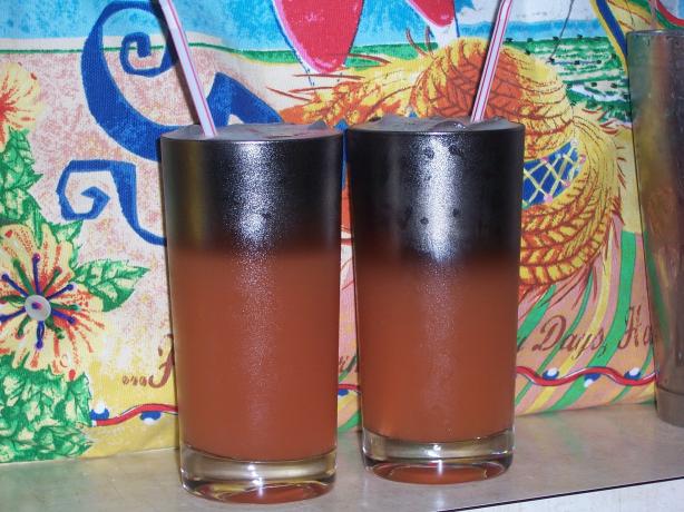 Bahama Mama Sunrise Cocktail. Photo by alligirl
