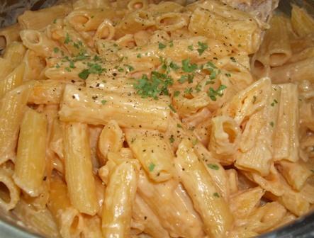 Noodles Parmano. Photo by Karen Elizabeth