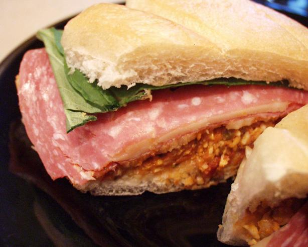 Artichoke, Provolone Cheese and Salami Sandwiches. Photo by FLKeysJen